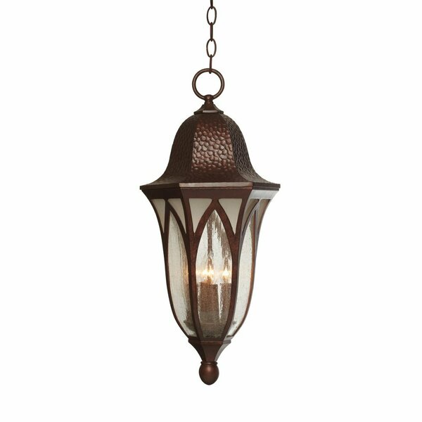 Designers Fountain Berkshire 4-Light Burnished Antique Copper Outdoor Hanging Pendant 20634-BAC